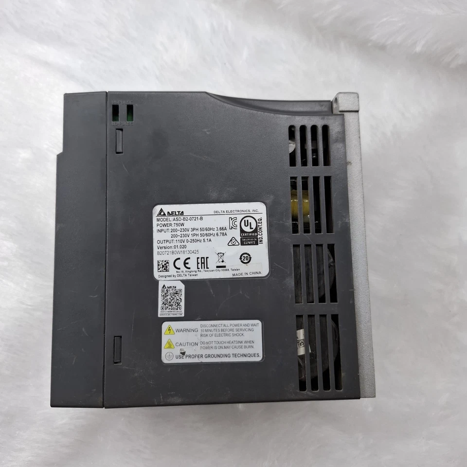 DELTA SERVO DRIVE ASD-B2-0721-B 750W 230V 3PH ASDB20721B FAST SHIP